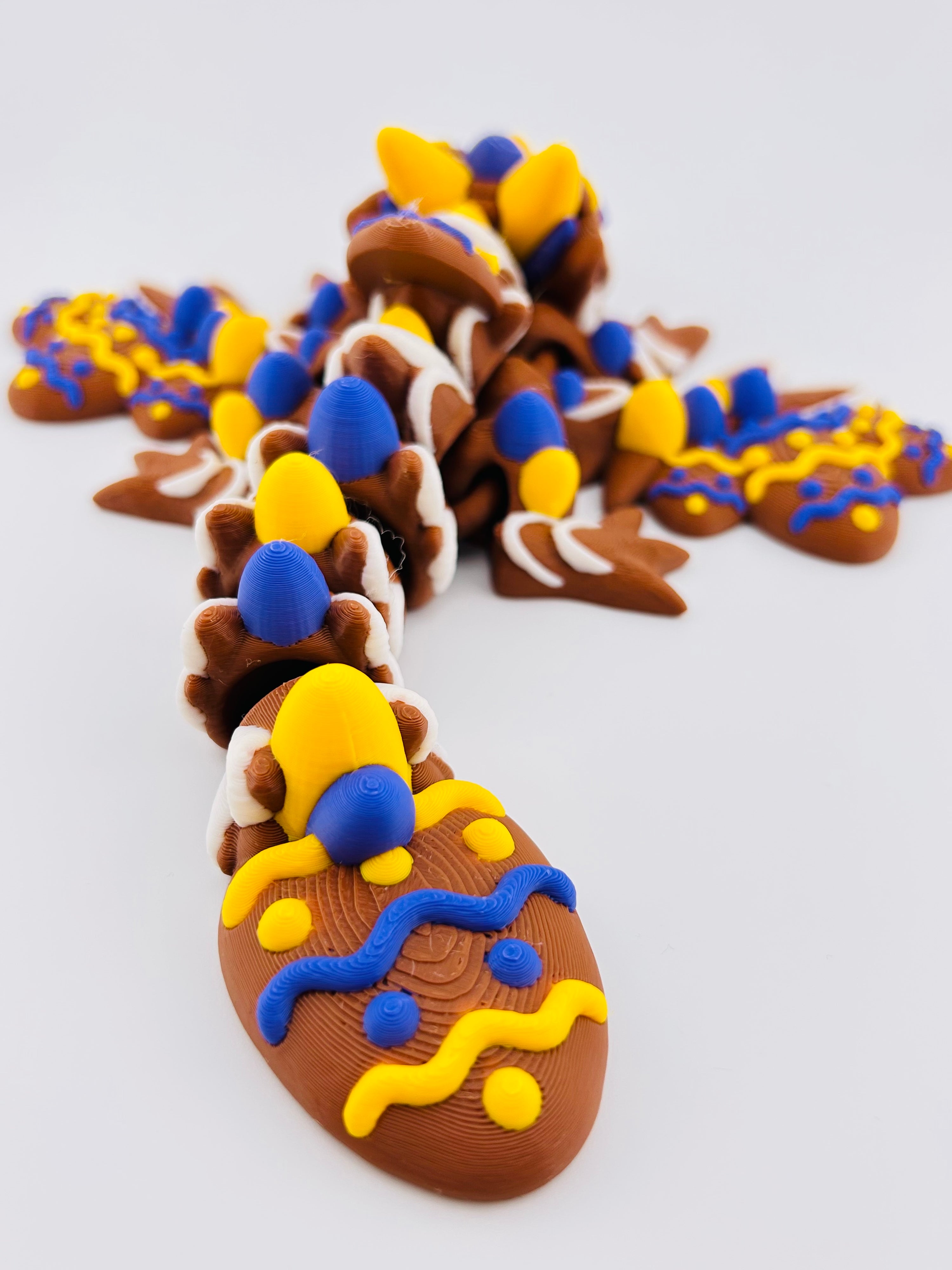 Tiny Easter Cookie Dragon Fidget Toy