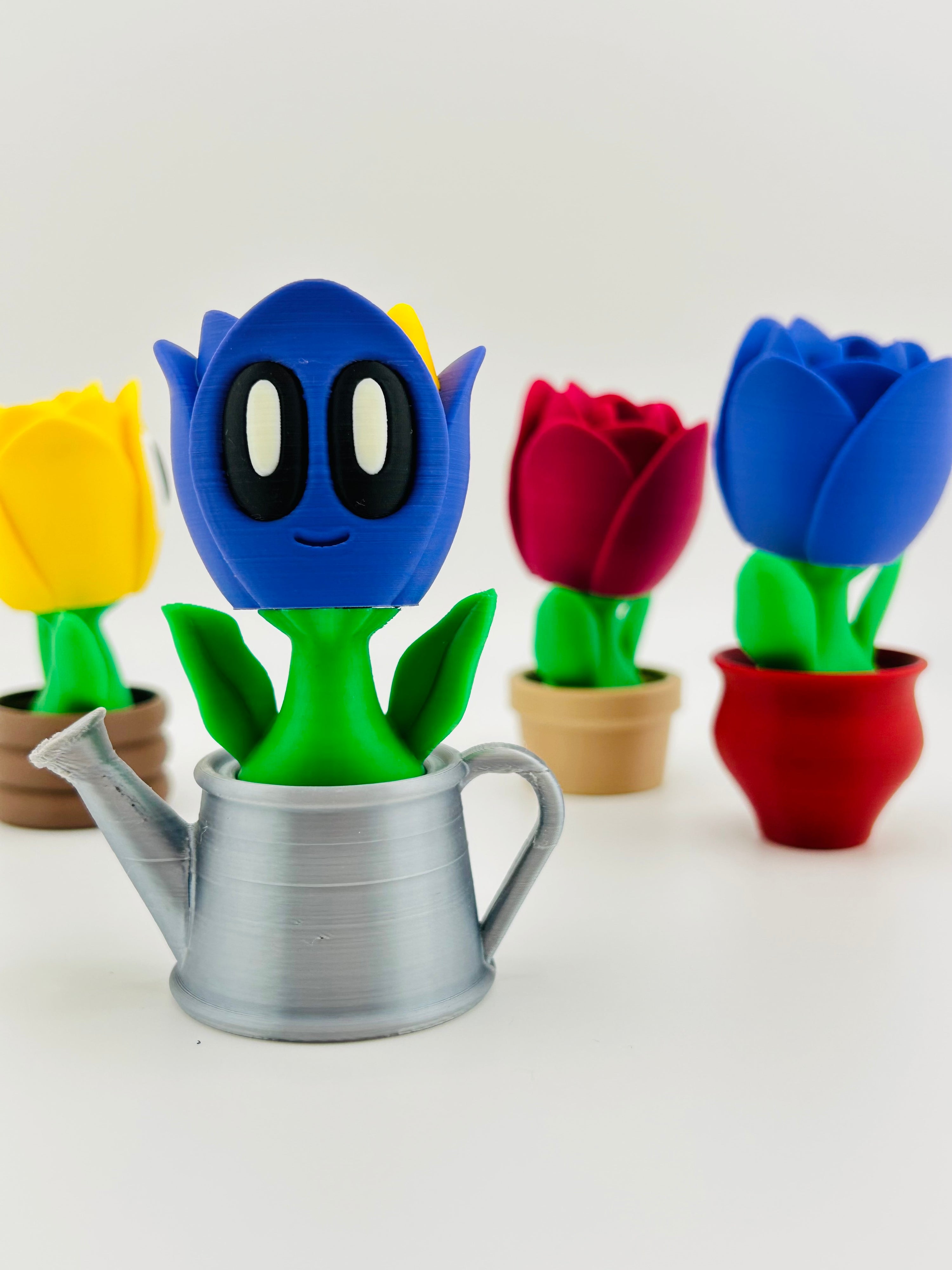 Purple Tulip Fidget Toy