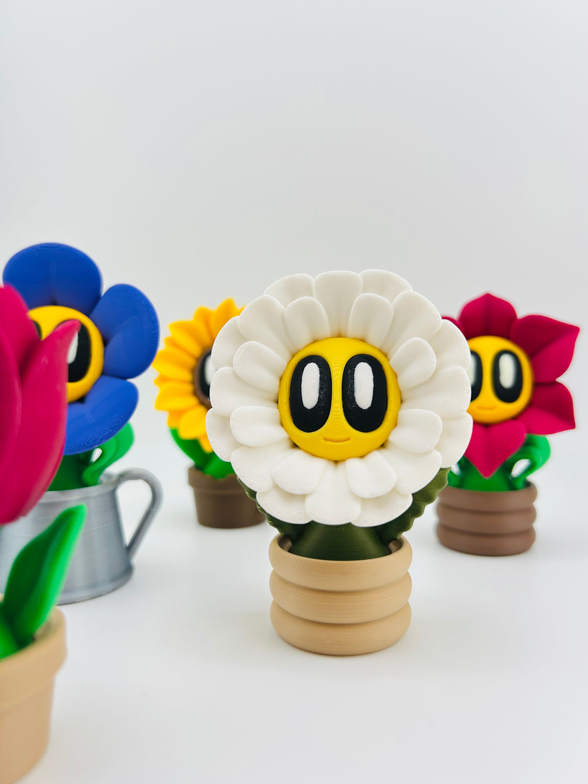White Daisy Fidget Toy