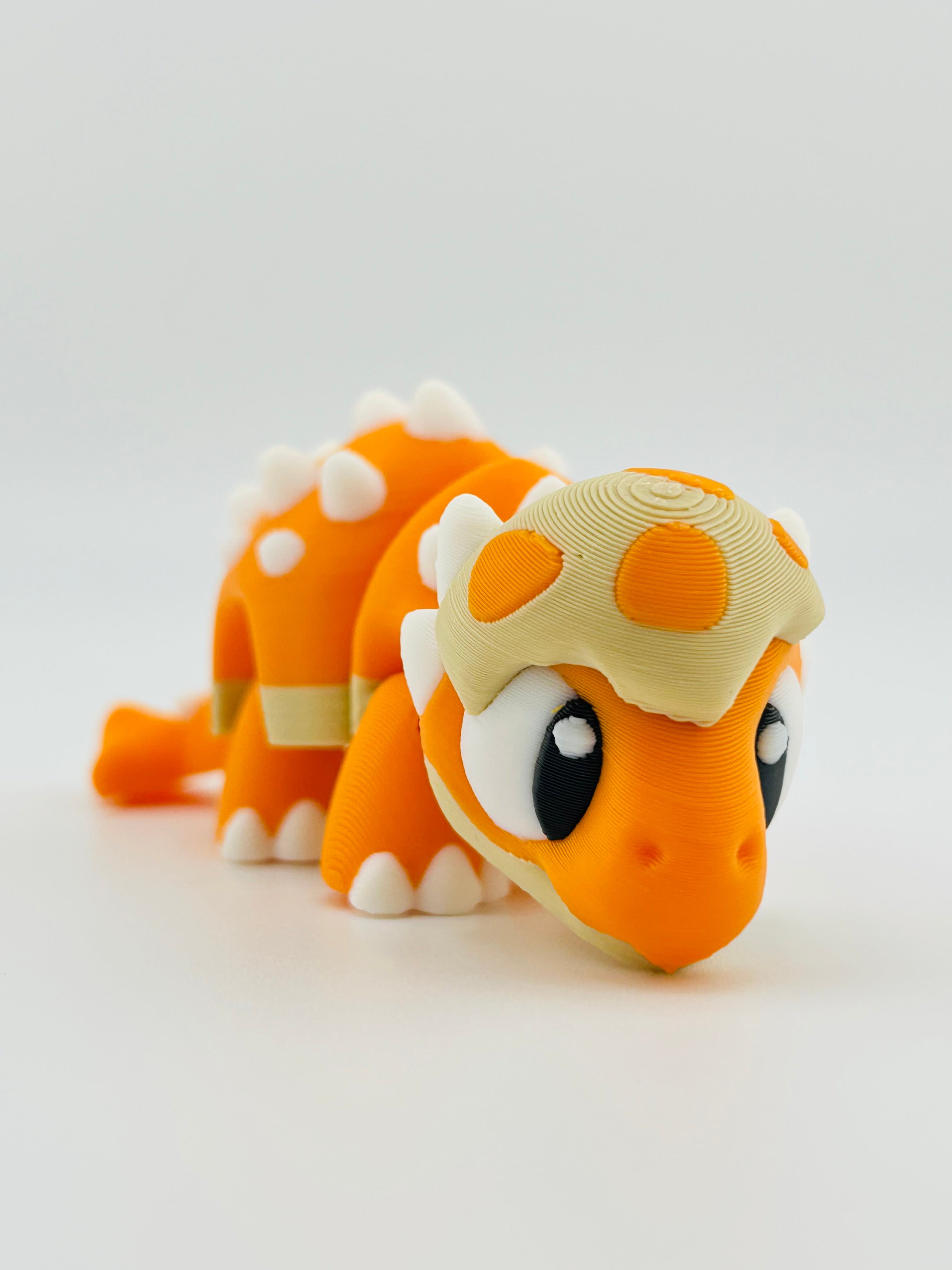 Baby Ankylosaurus Keychain Fidget