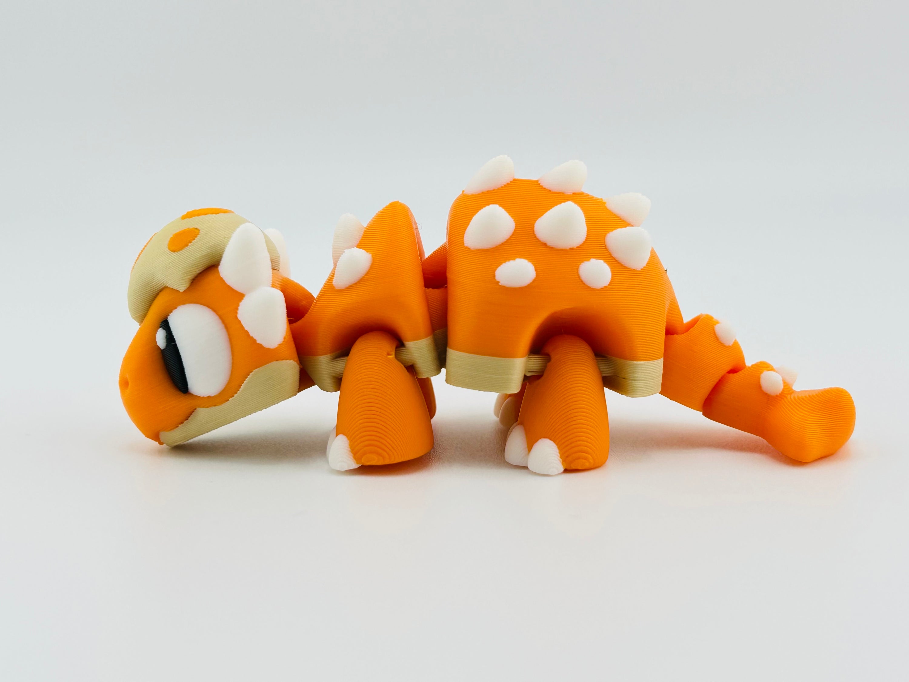 Baby Ankylosaurus Keychain Fidget