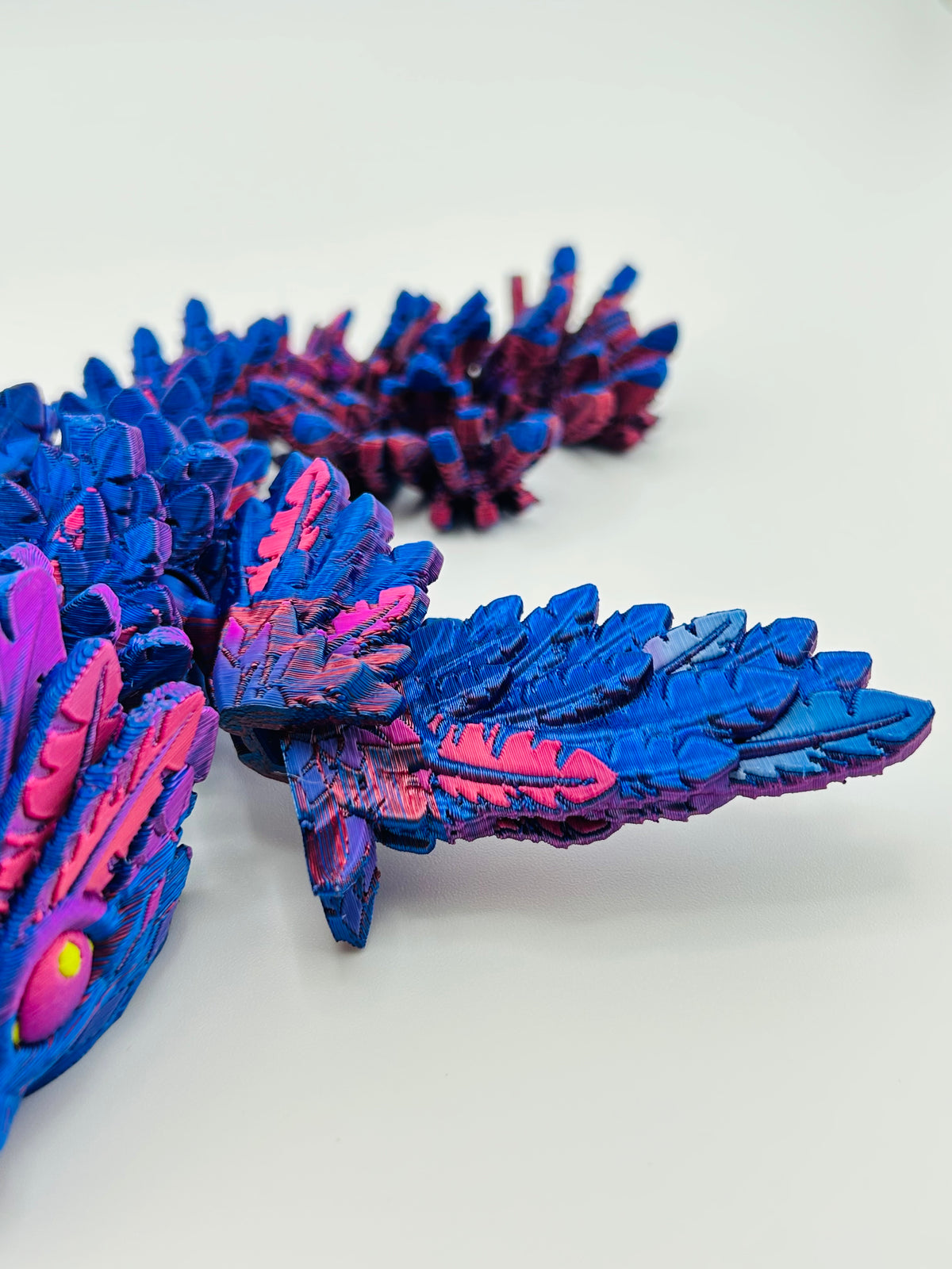 Baby Flying Serpent Blue Fidget Toy