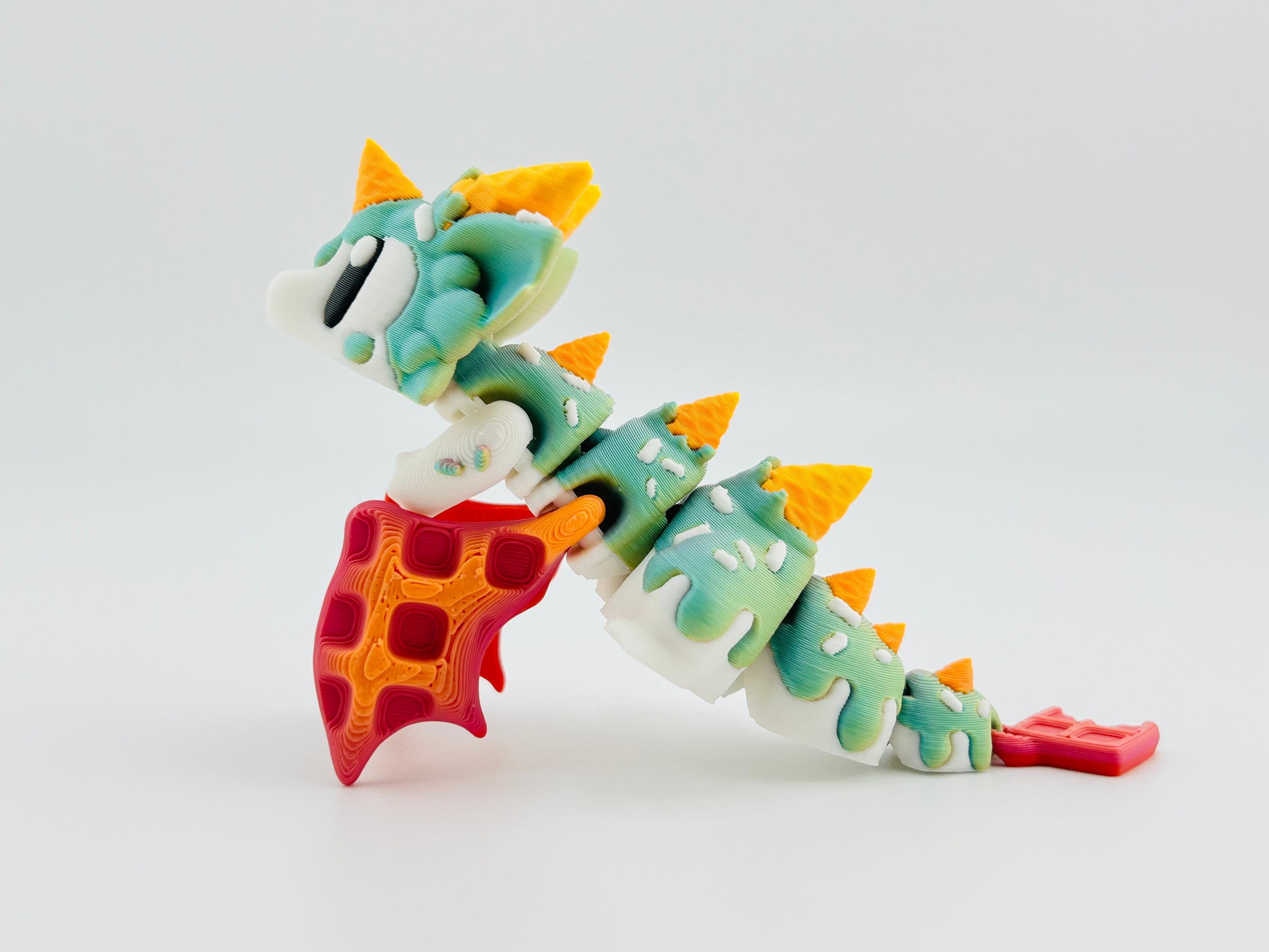 Sugar Rush Dragon Orange With Red Wings