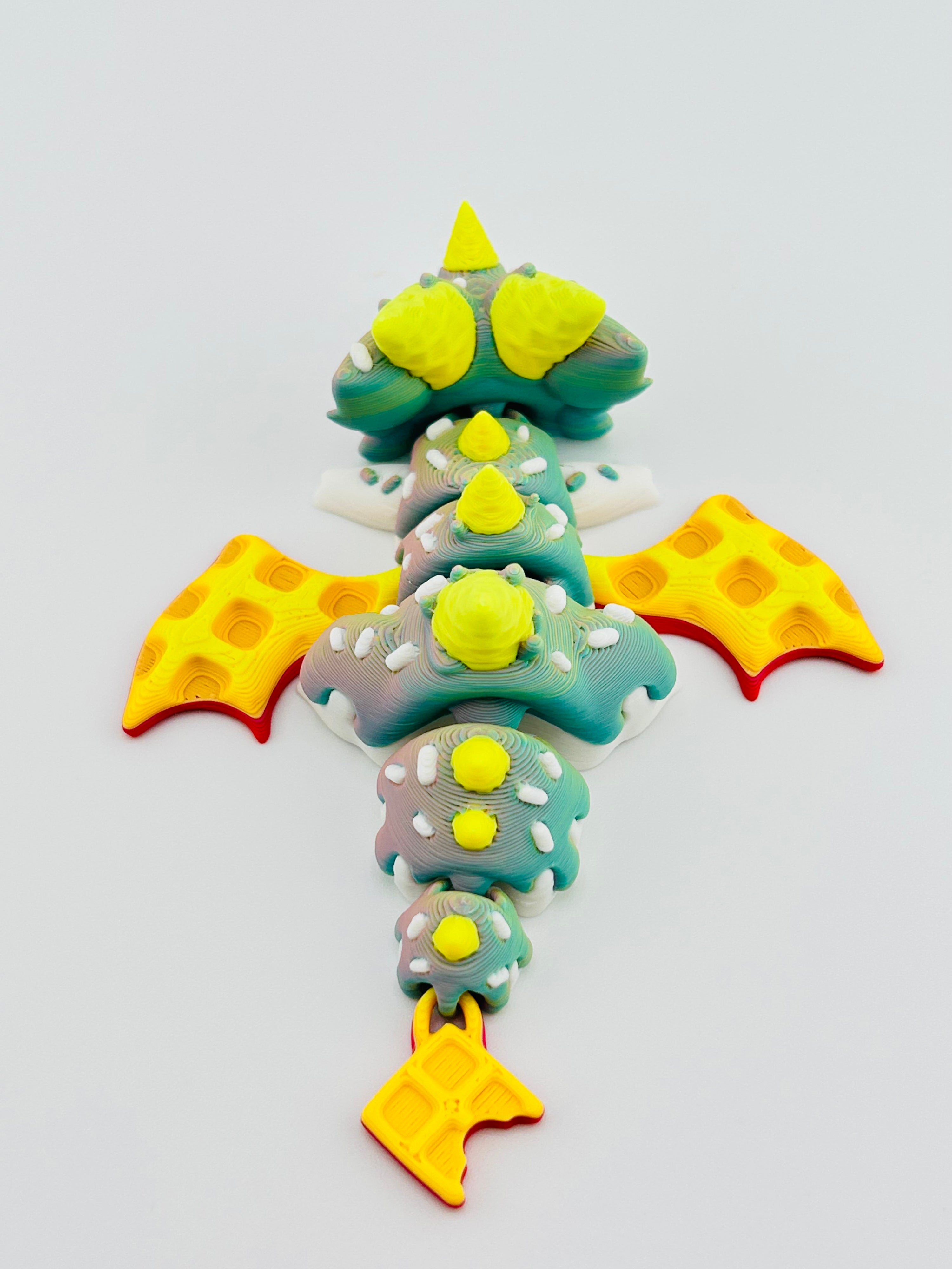Sugar Rush Dragon Yellow With Red Wings