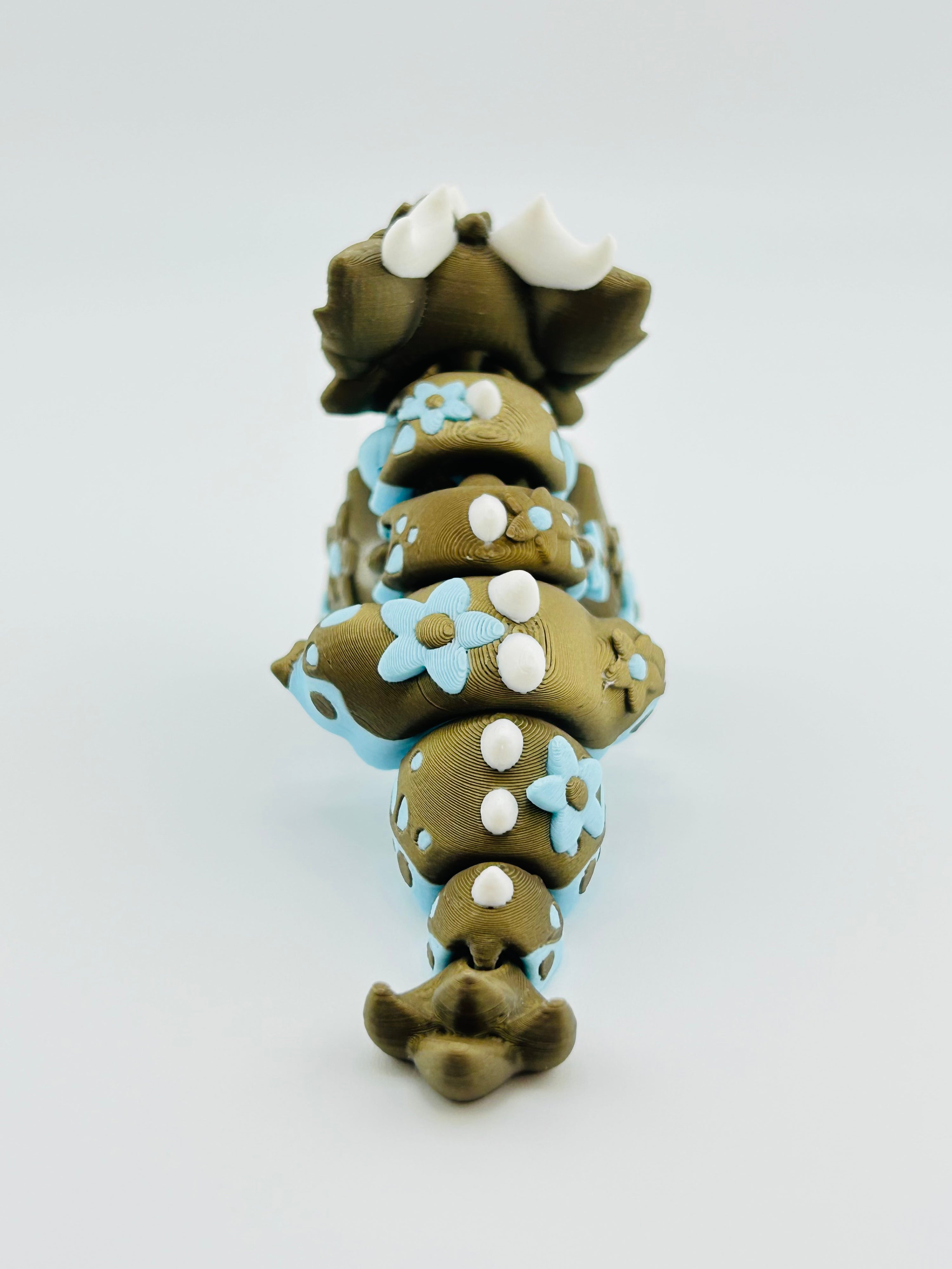 Blossom Dragon Blue And Gold