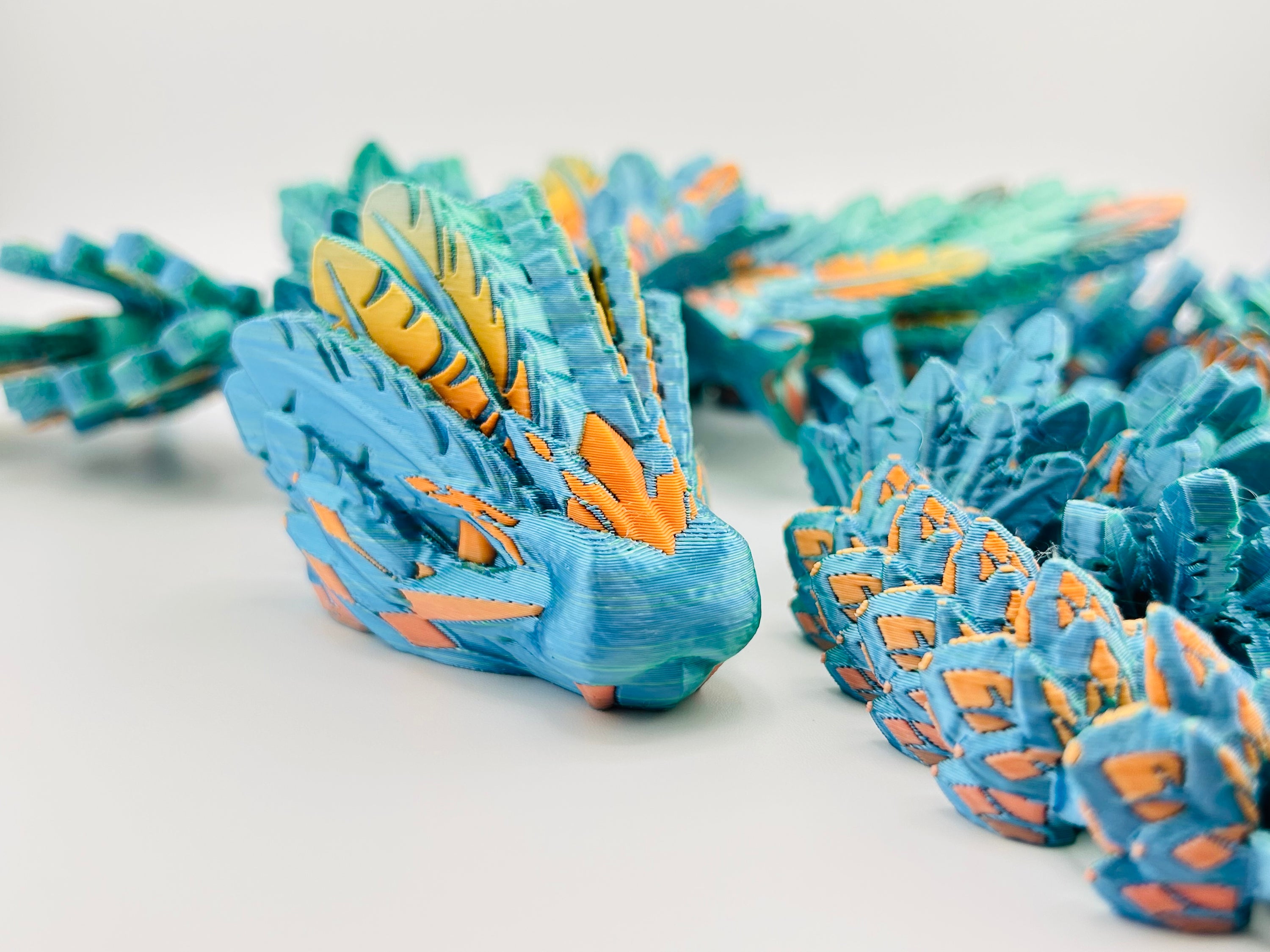 Flying Serpent XXL Silk Blue