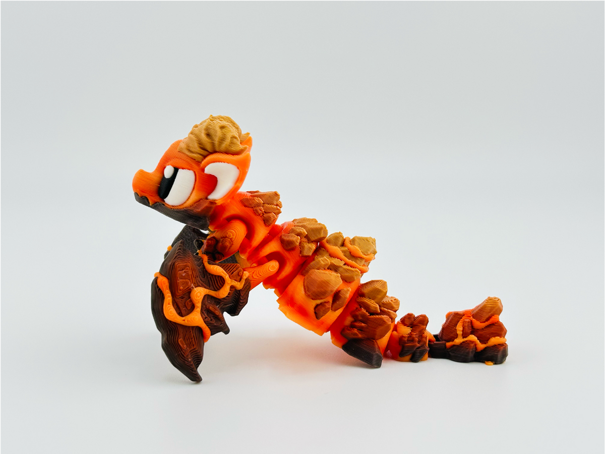 Lava Mini Dragon Fidget Toy