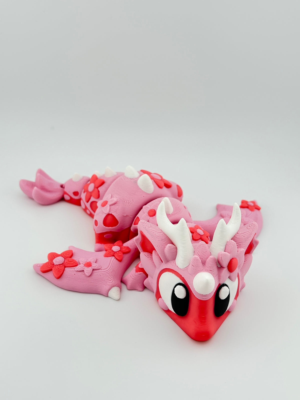 Blossom Dragon Keychain