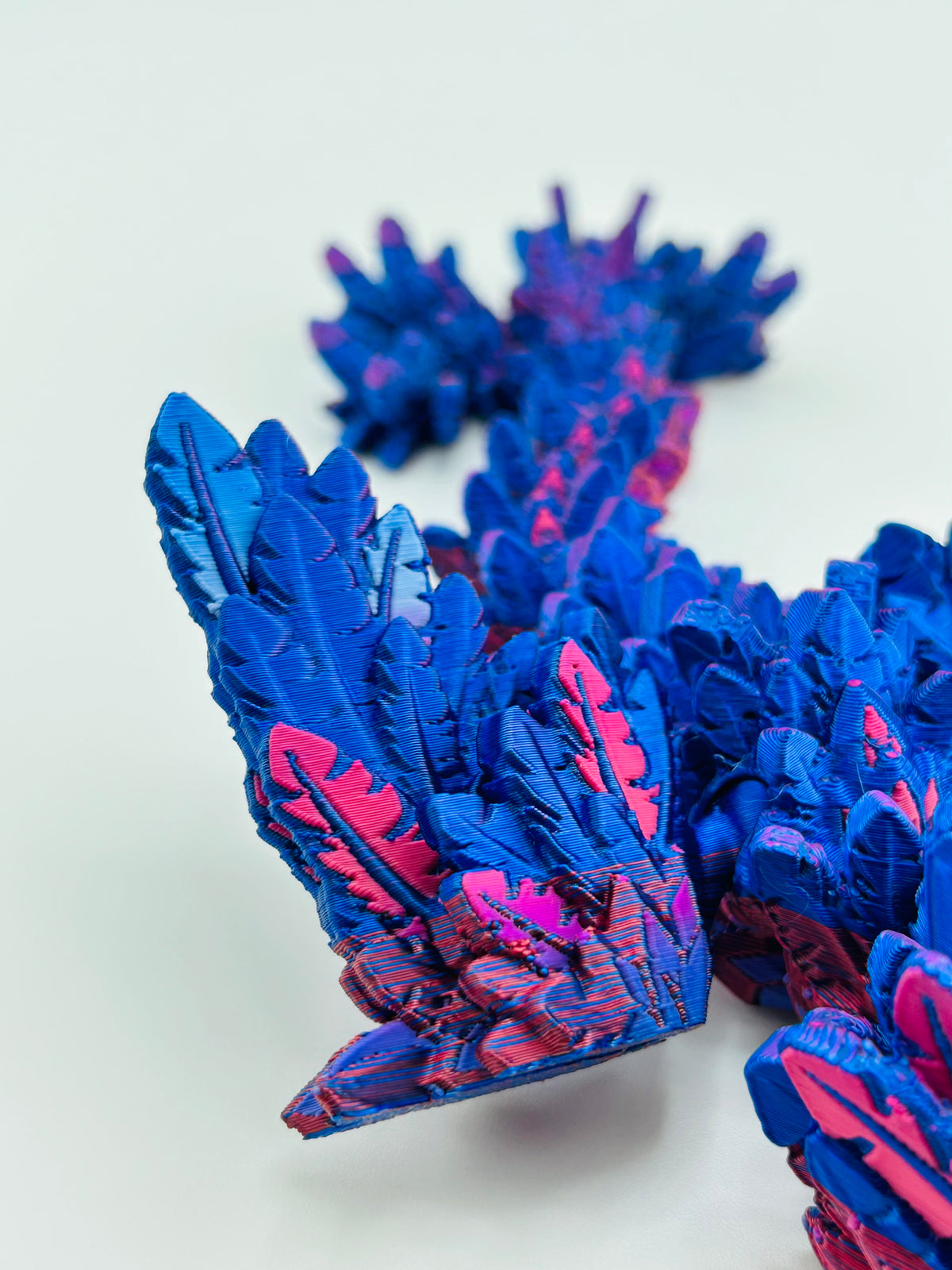 Baby Flying Serpent Blue Fidget Toy