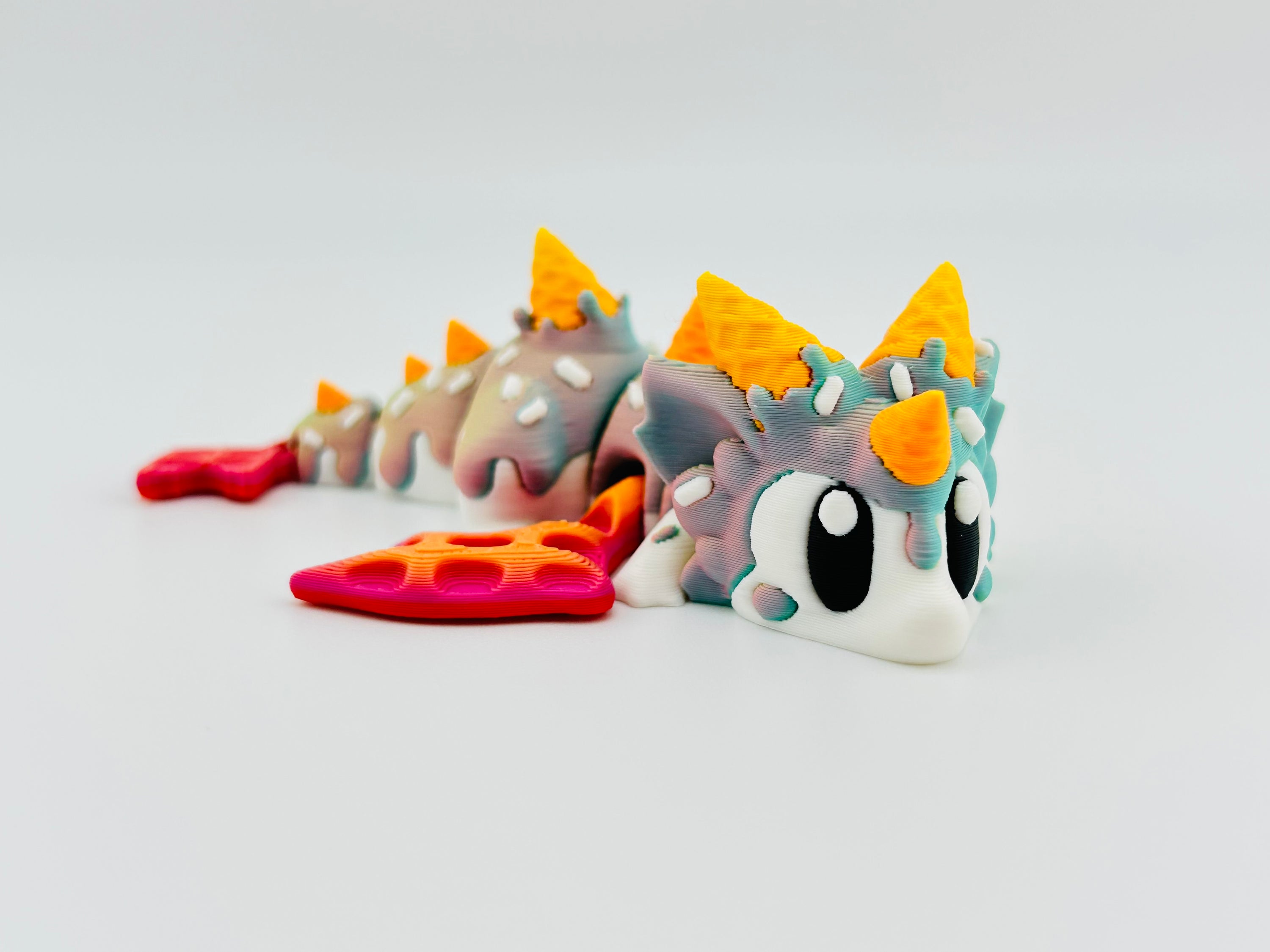 Sugar Rush Dragon Orange With Red Wings