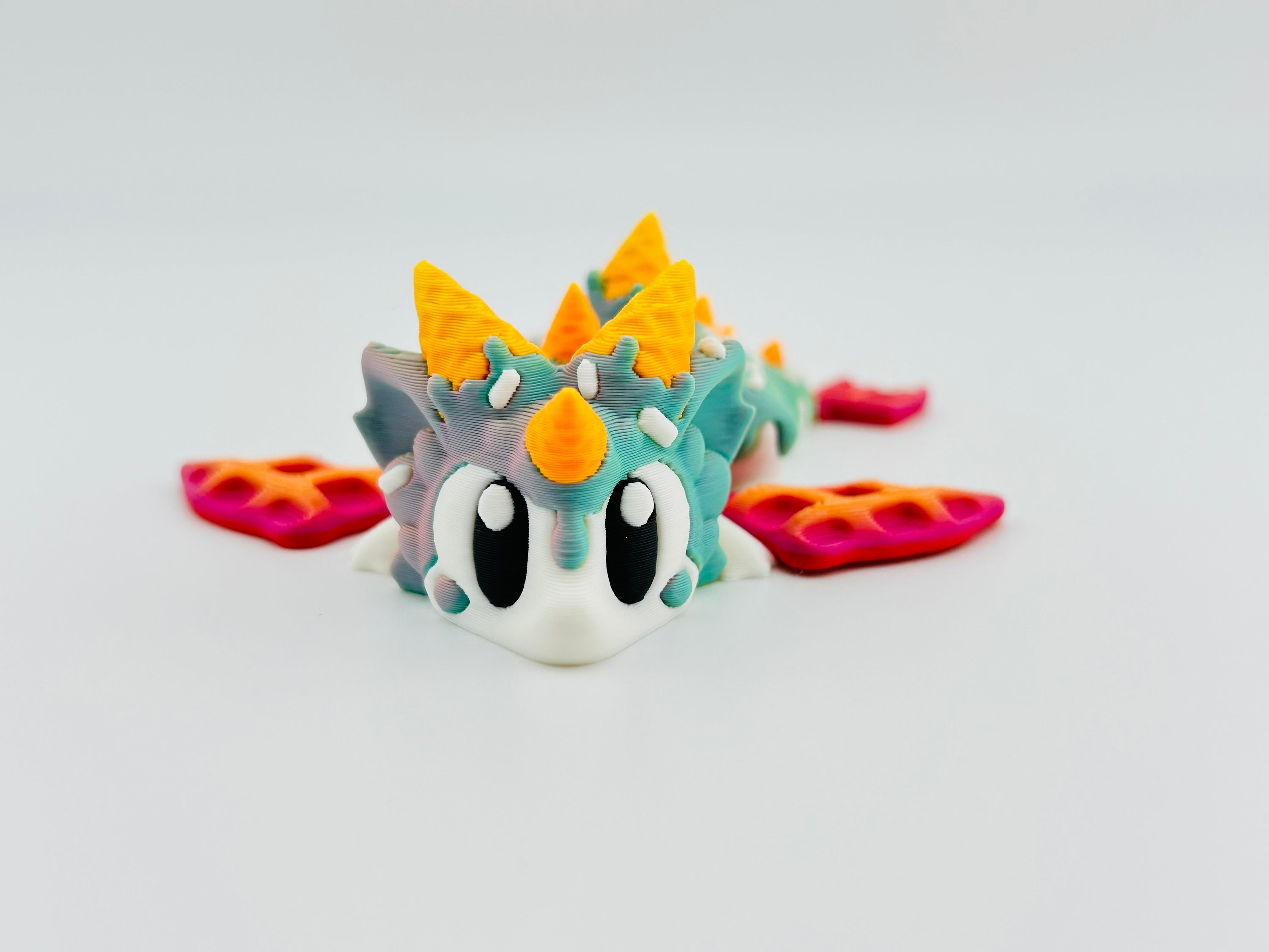 Sugar Rush Dragon Orange With Red Wings