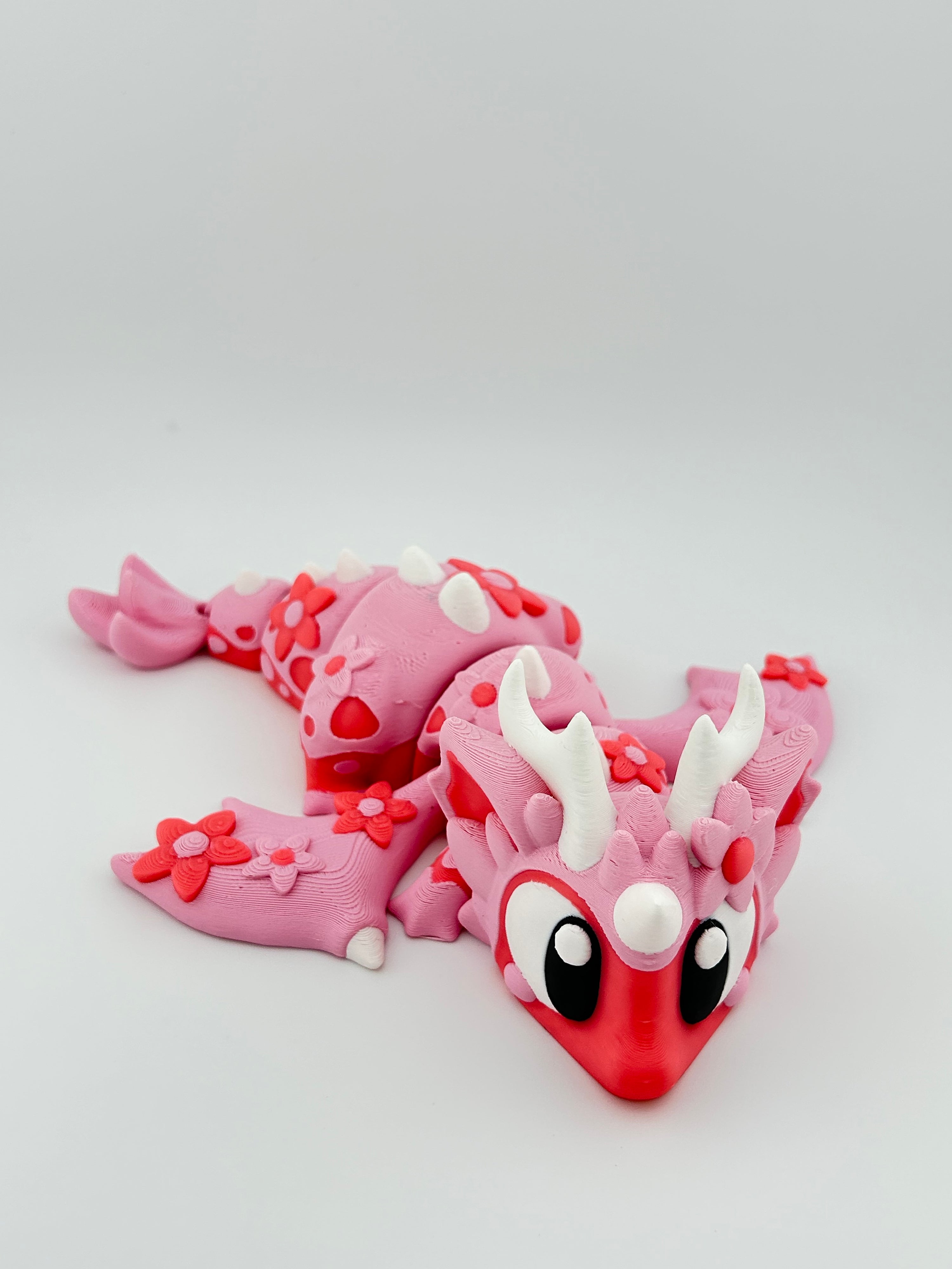 Blossom Dragon Keychain
