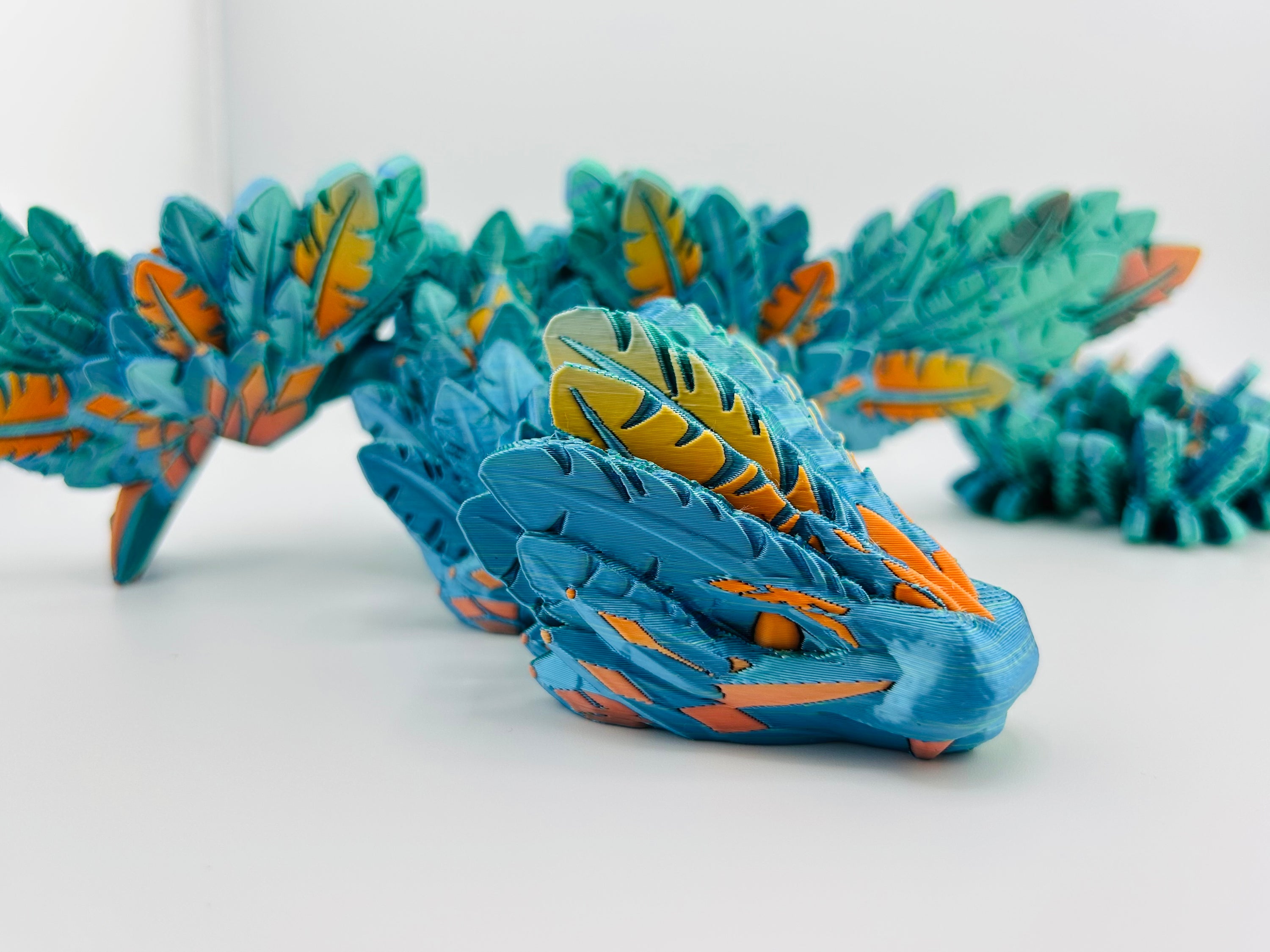 Flying Serpent XXL Silk Blue